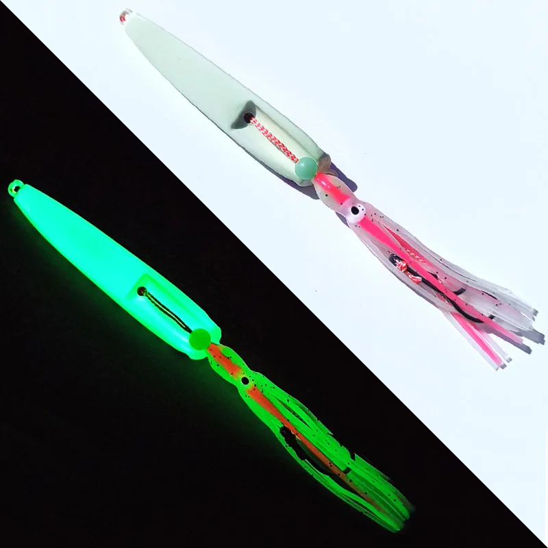 Lumious Jig Head con cabeza plomada para vinilo - imagen 3