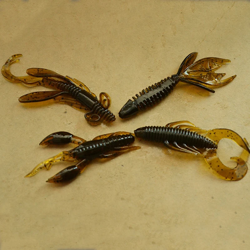 Señuelo Vinilo Camarón POETRYYI para pesca en agua salada - imagen 3