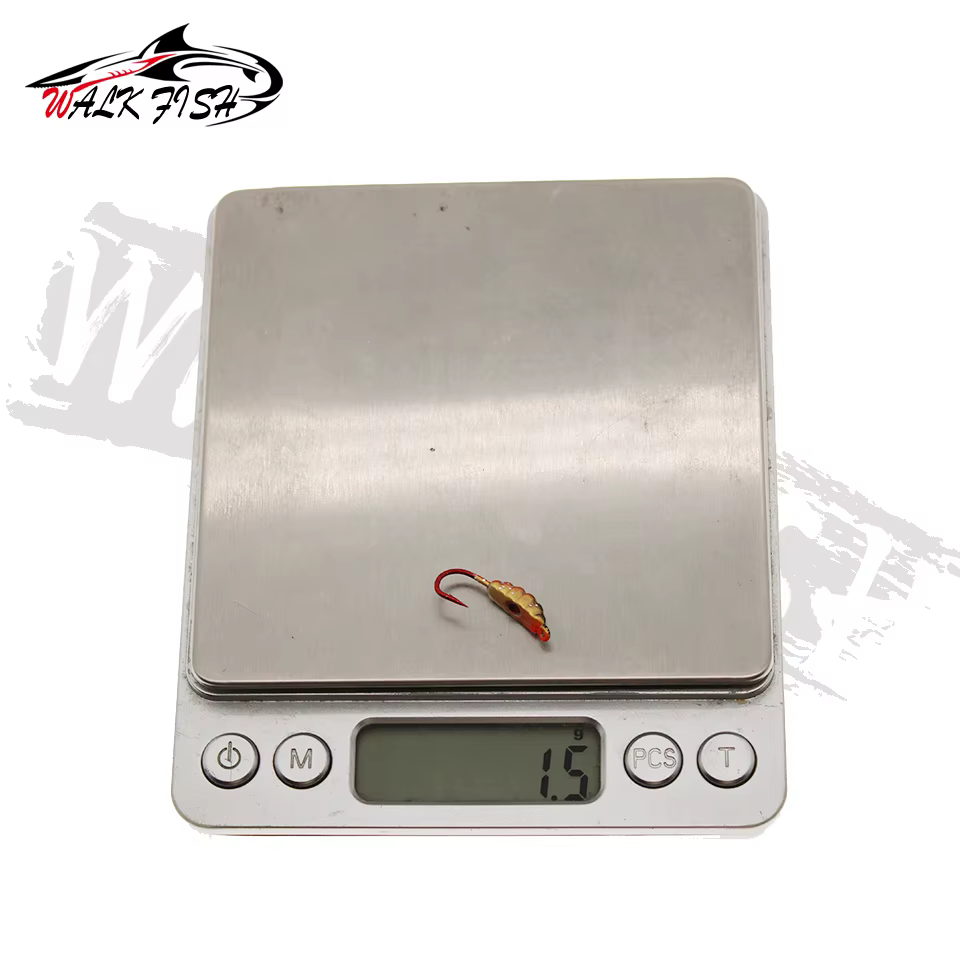 WALK FISH Jig Head – Mini señuelo metálico para pesca en hielo 21mm 1,5g - imagen 3