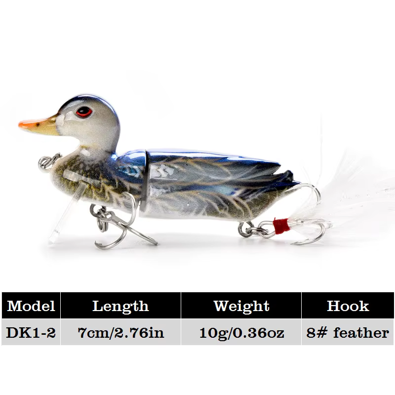 DORISEA Crankbait Swimbait lubina realismo - imagen 5