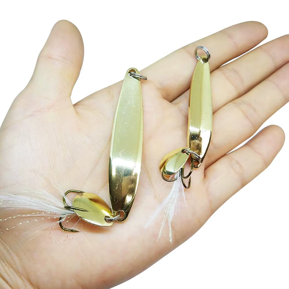 Cucharas Spinnerbait Metálicas para Pesca de Piscuán - imagen 4