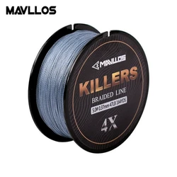 Mavllos Hilo Trenzado 4 Cabos PE – para Pesca en Agua Salada
