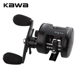KAWA Carrete de Mar – 9+1 rodamientos, tambor fundido, 6kg arrastre