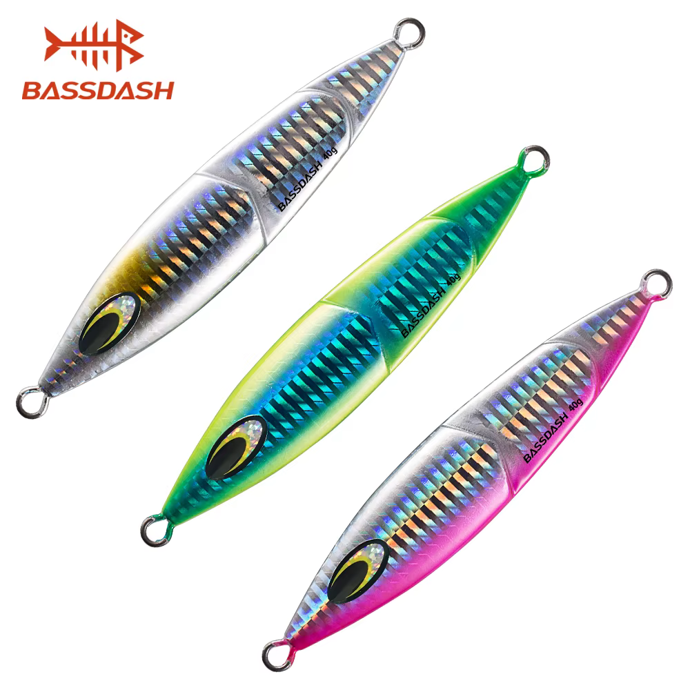 Señuelo Vertical Jig Luminoso con Cuchara para Bass – Agua Dulce y Salada - imagen 4