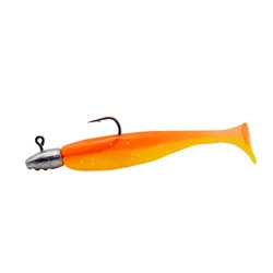 Cebo de pesca Ttail 5 cm con anzuelo jig head 2 g