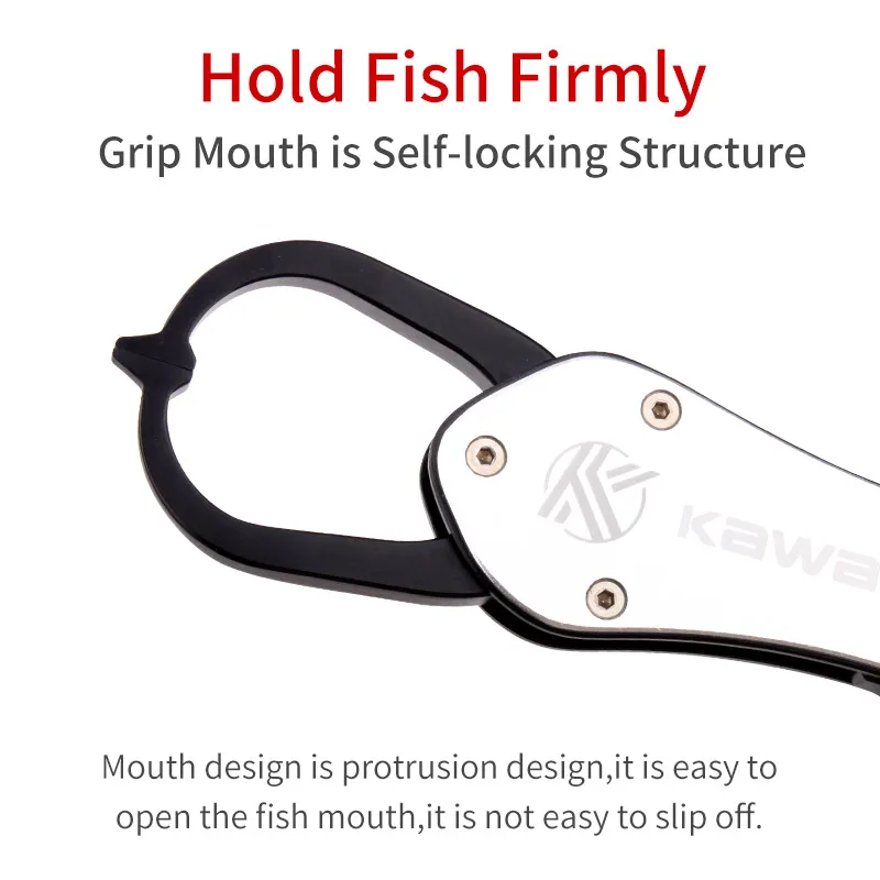 KAWA Pinzas de agarre labios pescado aluminio tipo pistola - imagen 5