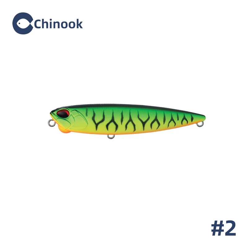 Chinook señuelo de lápiz Topwater flotante para lubina y lucio - imagen 3