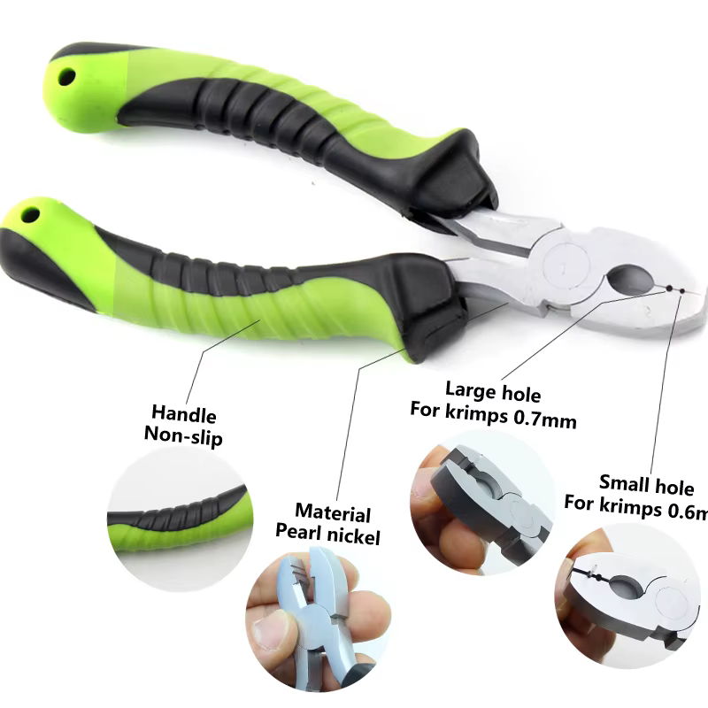Rigtrip Crimpadores para carpa - Engarzadores trenzado y líder 0.6-0.7mm - imagen 3