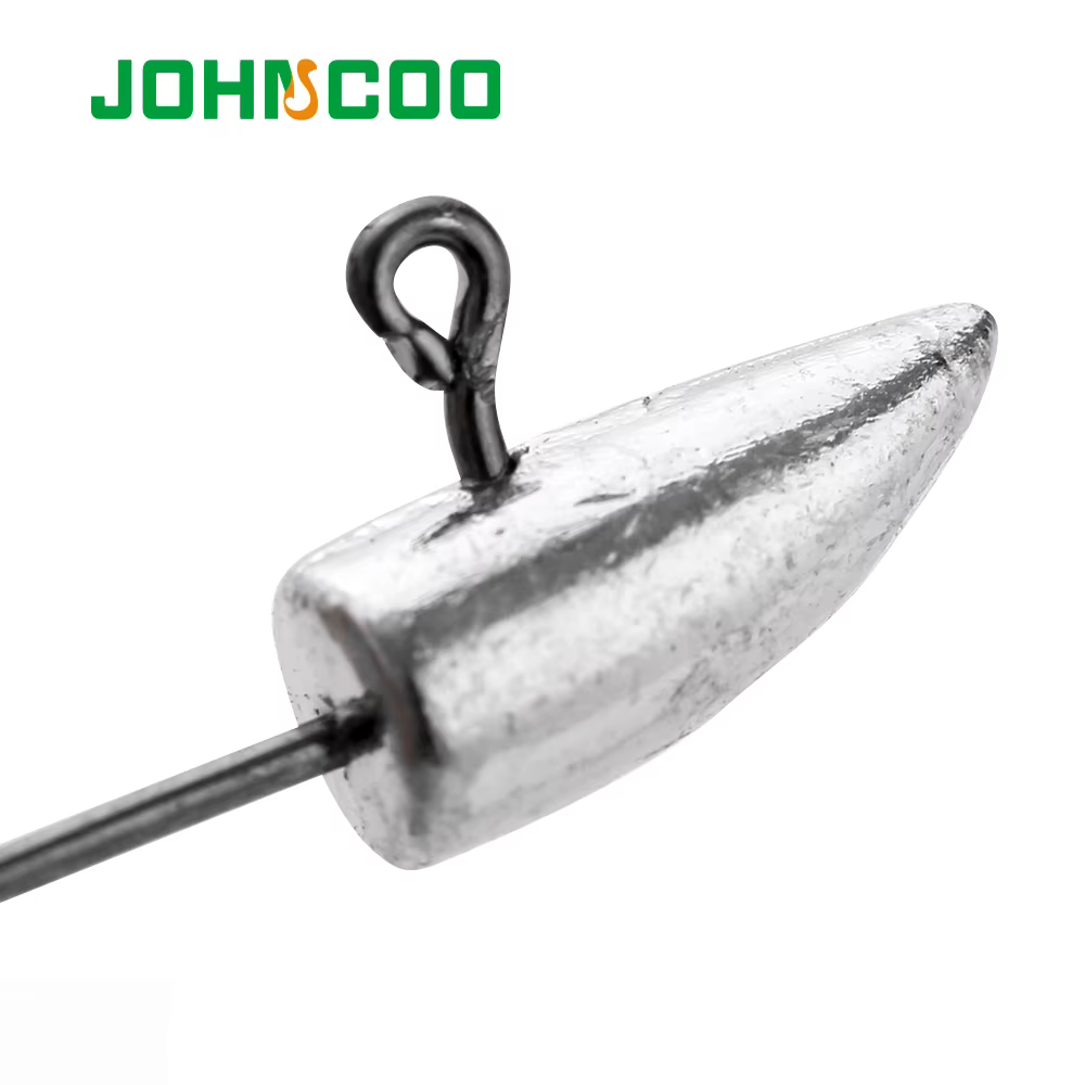 JOHNCOO Mini Jig Head para señuelo suave y trucha - imagen 5