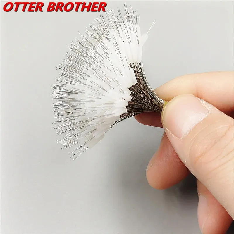 Flotador tapón de goma transparente Bobber cilíndrico para pesca - imagen 4