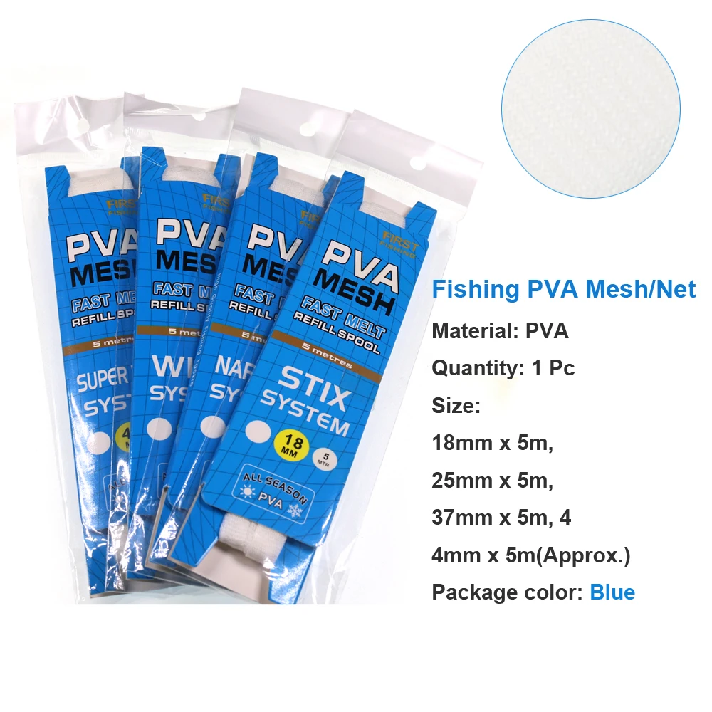 Malla PVA soluble para carpa, alimentador con cebo molido - imagen 4