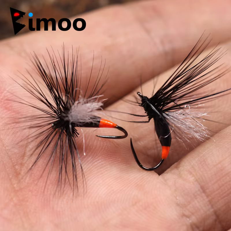 Bimoo Mosca Seca Hormiga Negra para Trucha - imagen 2