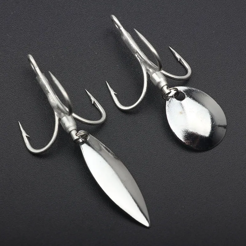 Set de 5 anzuelos de púas atsuim para pesca con señuelo