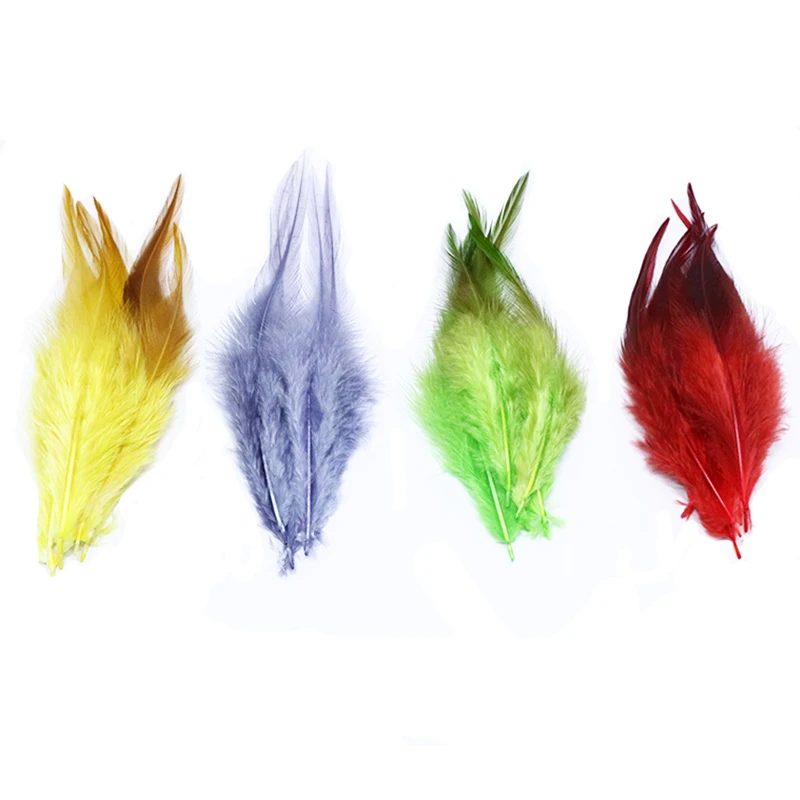 Plumas Schlappen de gallo para atado de moscas de trucha y steelhead - imagen 2