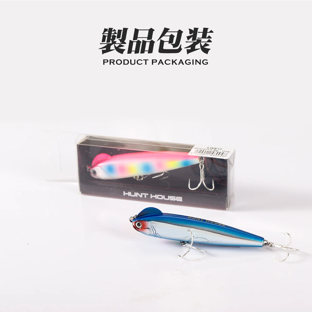 Hunthouse Sinking Pencil Stickbait hundente para lubina y perca - imagen 5