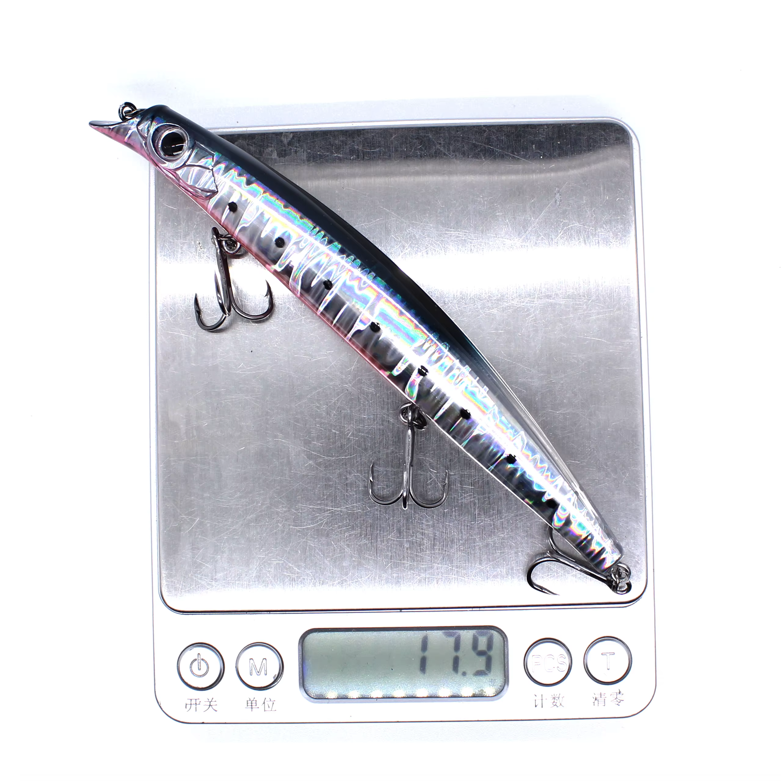 Aoclu Señuelo Flotante Jerkbait Wobbler Minnow Stick Topwater - imagen 2