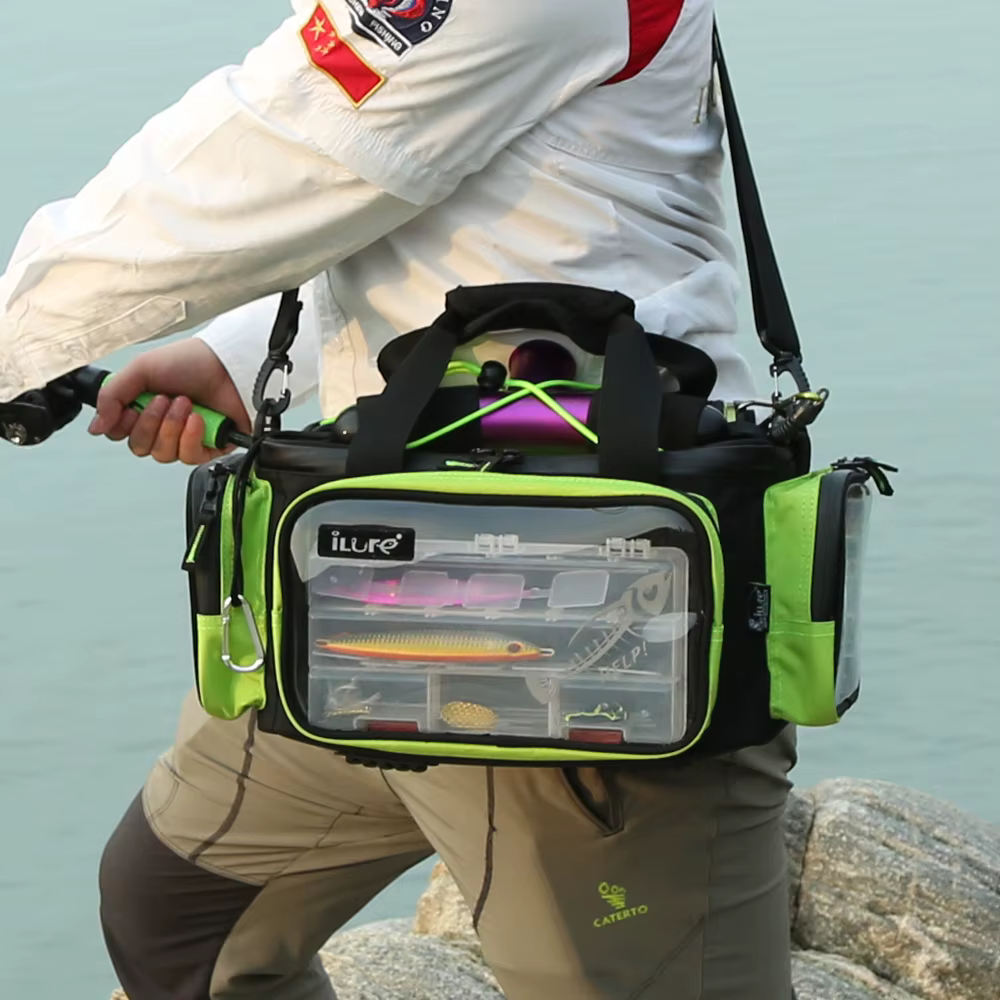 ILure Bolsa de Pesca Impermeable – Mochila Multifuncional - imagen 3