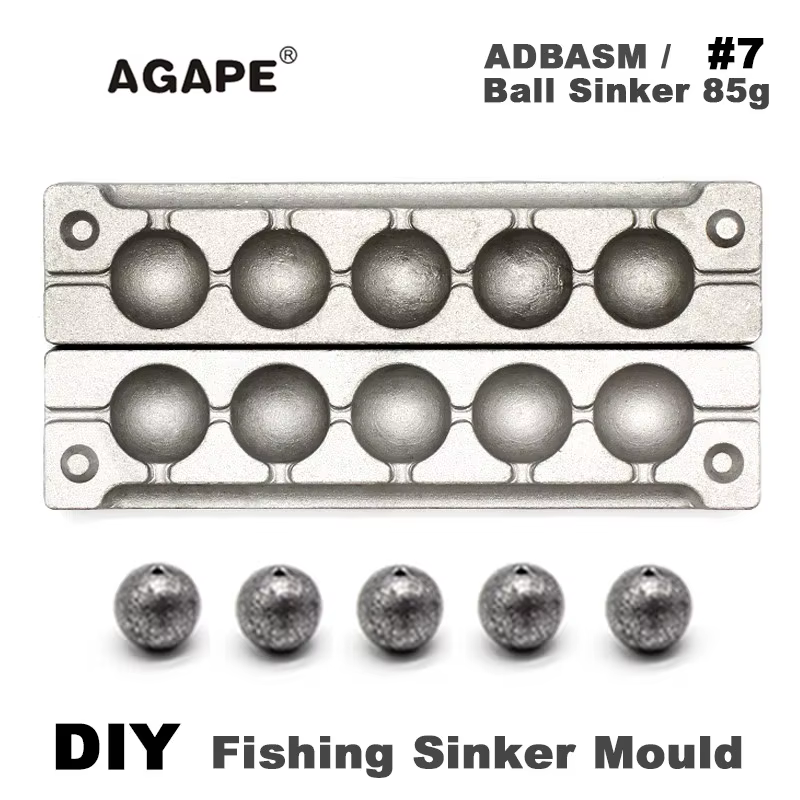 Molde de chumbadas Agape Sinker para plomos - imagen 4