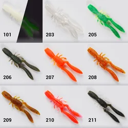 NOEBY Vinilo camarón con acción swimbait – para lucio y perca