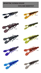 ESFISHING Vibe Craw cebo suave de cangrejo con tentáculos