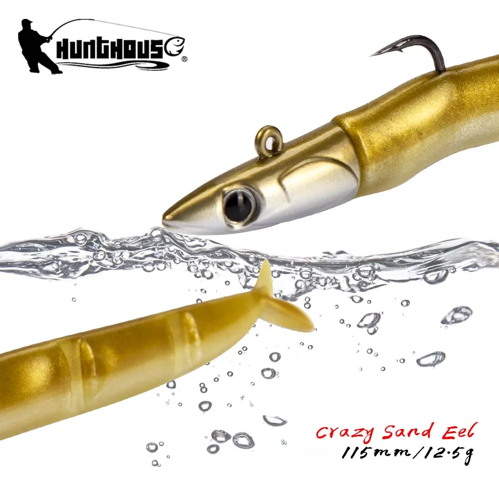 Hunthouse Barre T. Minnow Swimbait blando para lucio y bass