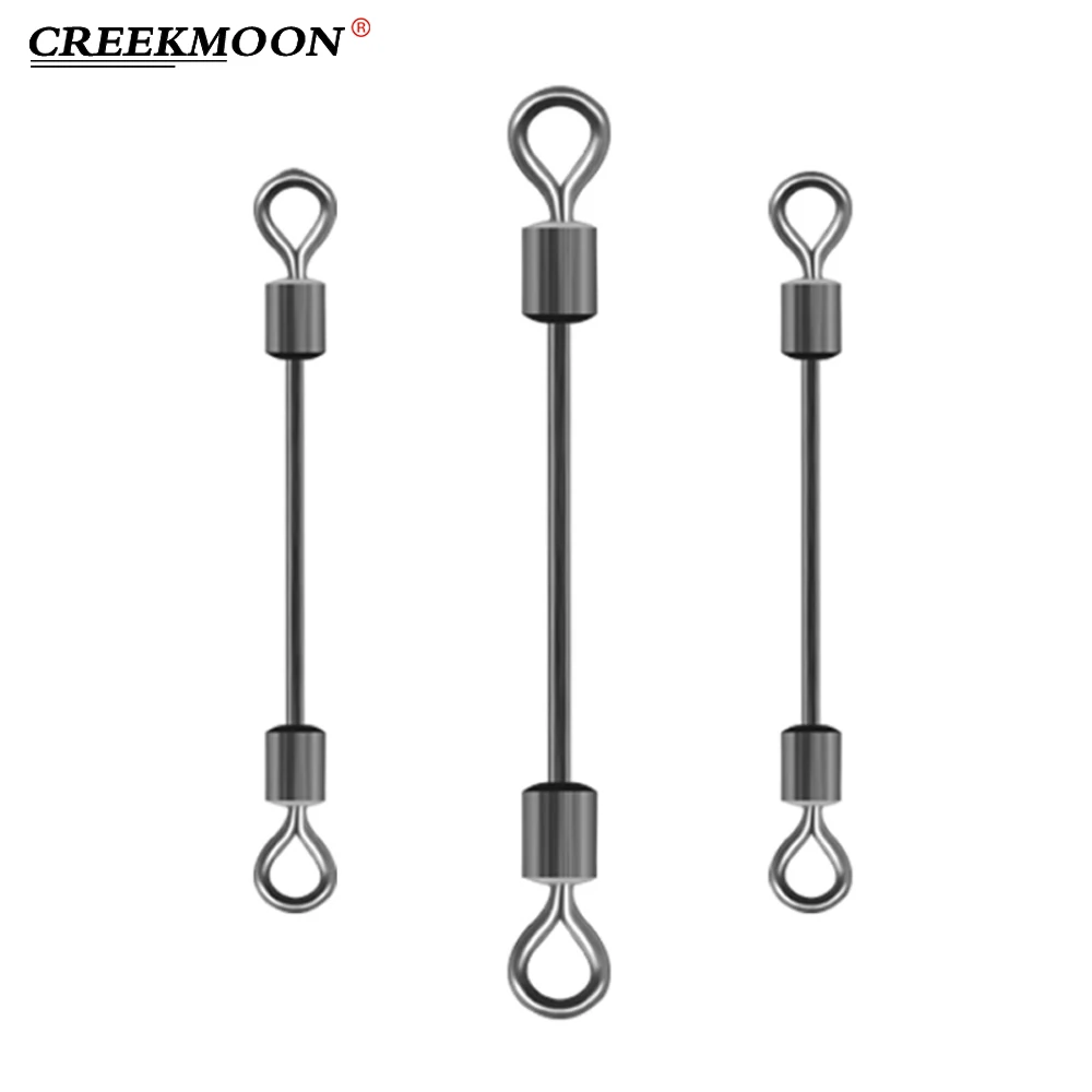Conectores giratorios pesca rodamiento barril acero inoxidable - imagen 5