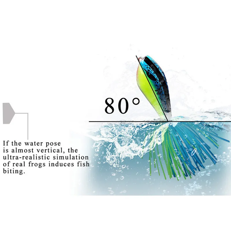 Detalle del gancho doble afilado del señuelo