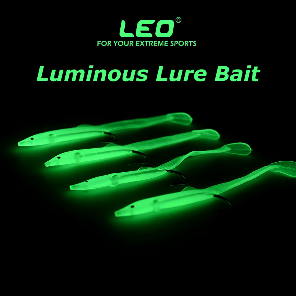 LEO Pesca Señuelo Luminoso con Luz Fluorescente
