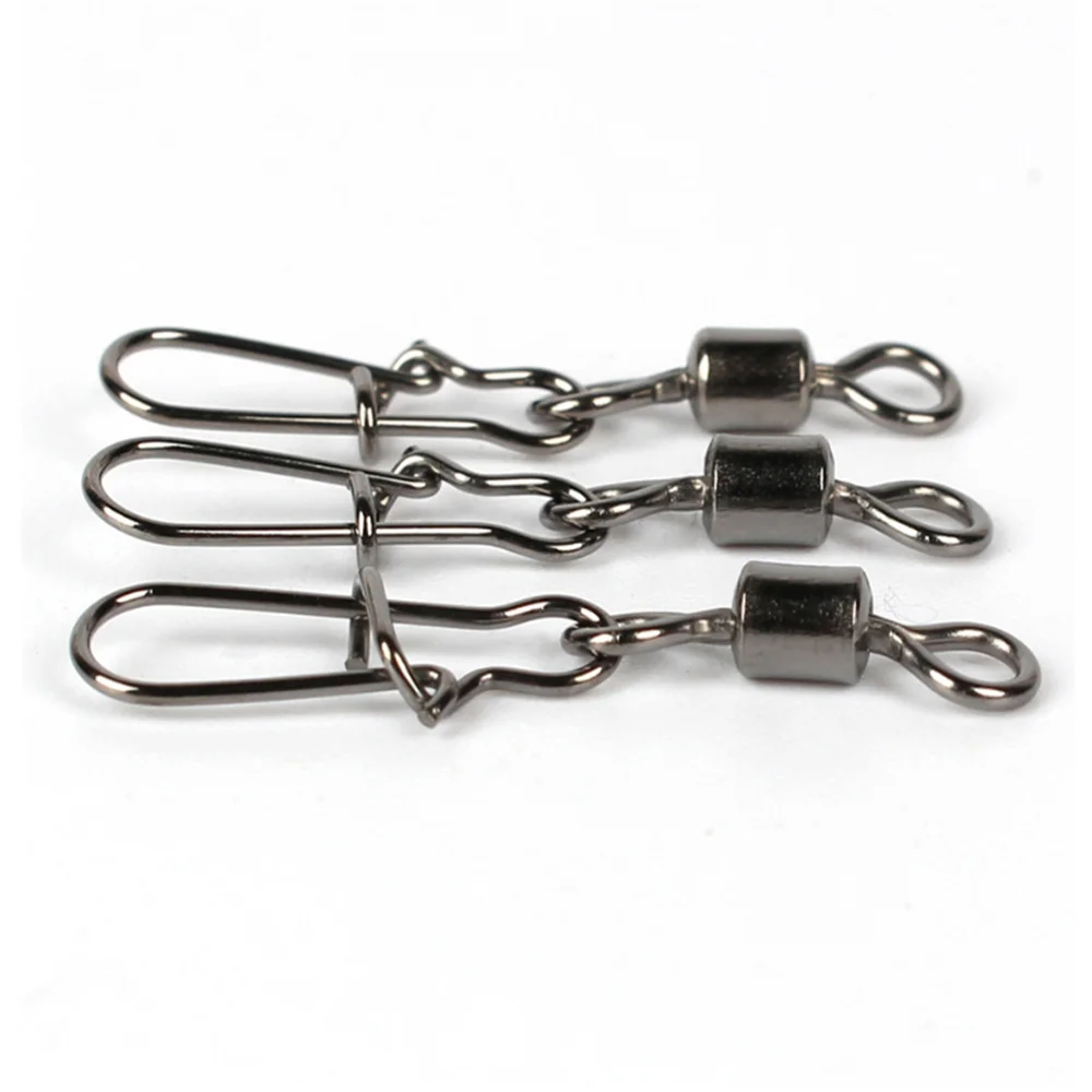 Conector giratorio swivel de acero inoxidable para pesca - imagen 5