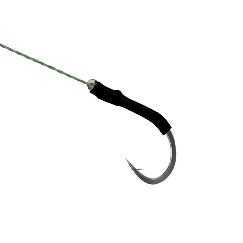 Montaje de carpfishing con anzuelo, línea PE y giratorio - imagen 2