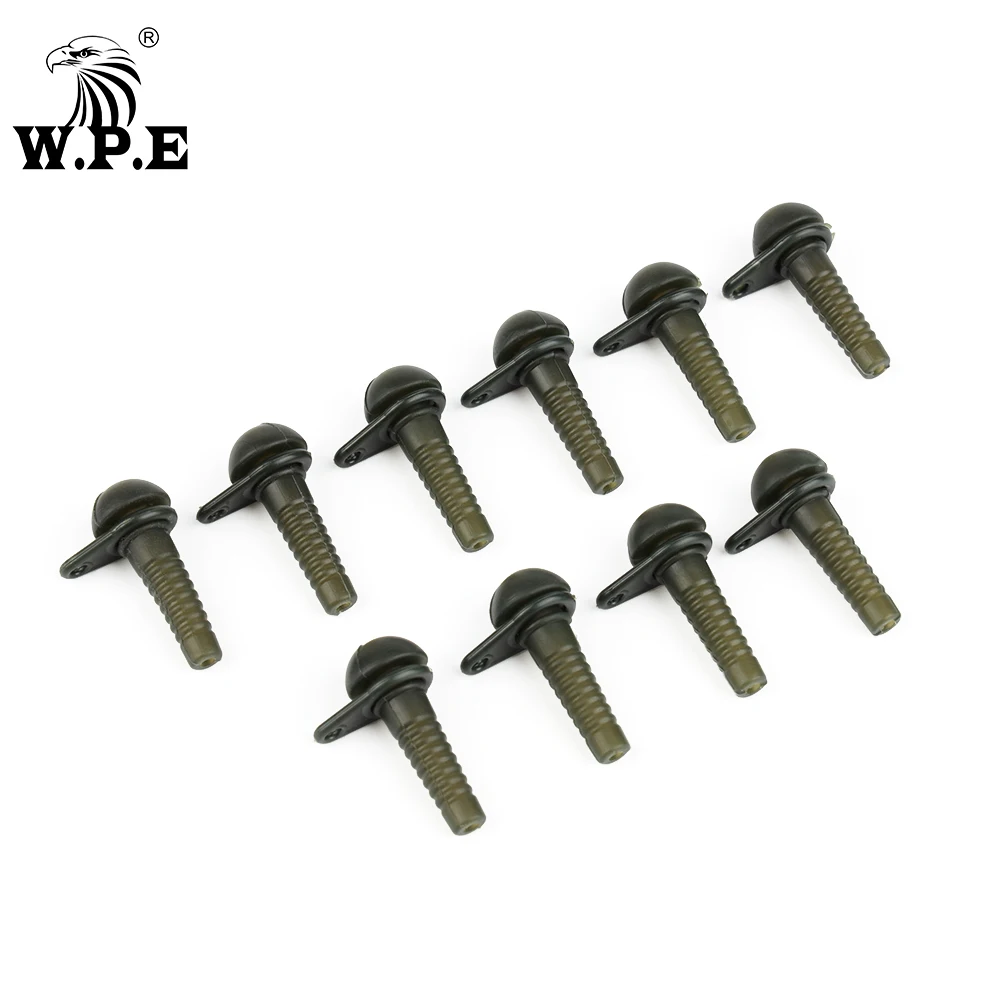 W.P.E Accesorios pesca carpa - Terminal goma seguridad y anillo Chod
