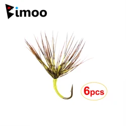 Bimoo Mosca Tenkara nº12 amarilla – Caza trucha