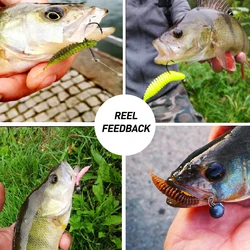 ESFISHING Tanta cebo de gusano para pesca en hielo – señuelo vinilo