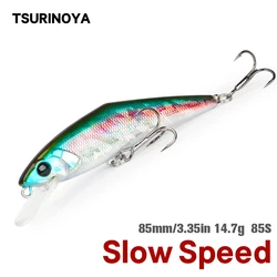 TSURINOYA 85S Minnow – Señuelo hundido para trucha