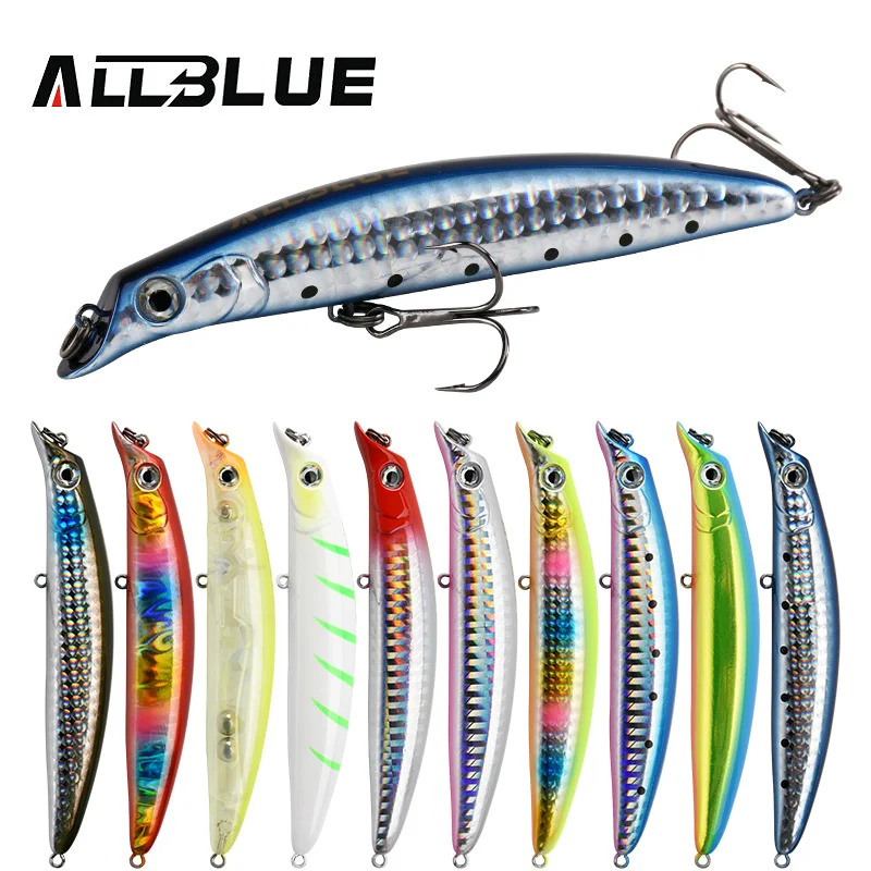 ALLBLUE CAPTOR 105F Señuelo flotante – Wobbler para spinning - imagen 2