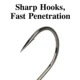Anzuelos Jig Head TSURINOYA para vinilo de penetración rápida - imagen 4