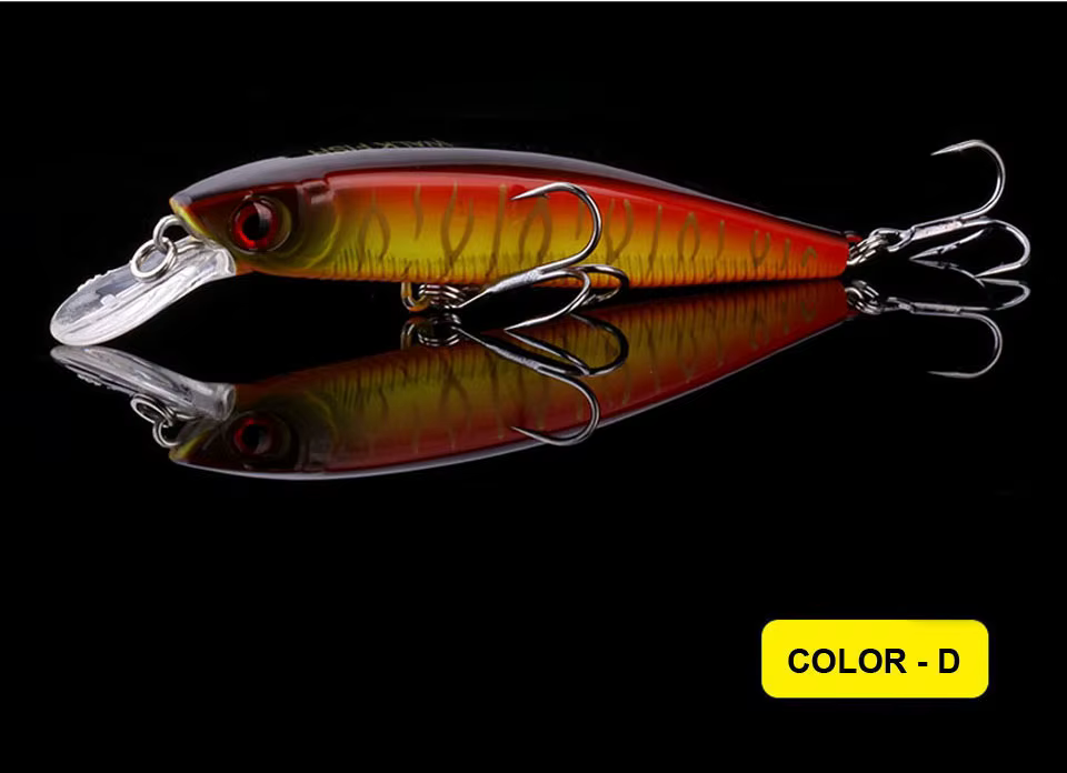 Secuencia de colores disponibles en el señuelo