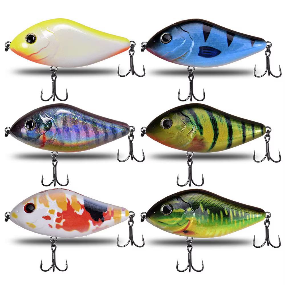 Señuelo Jerk Hundimiento Lento para Lubina y Lucio - imagen 5