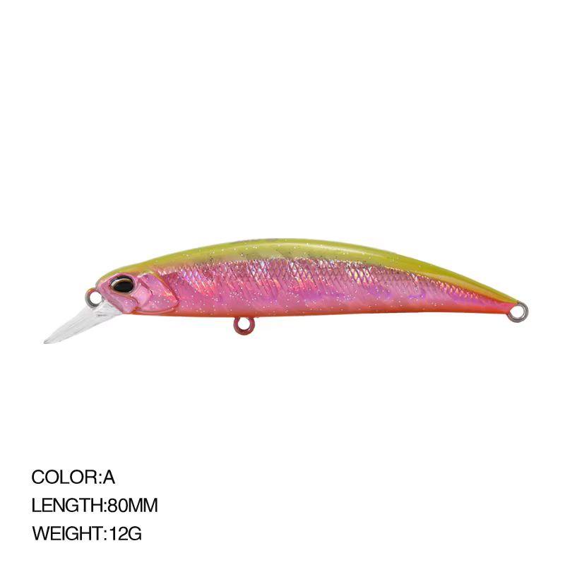 Señuelo Wobbler 80mm 12g para trucha, lucio y lubina – Cebo duro - imagen 5