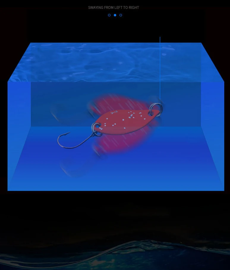 Detalle del anzuelo afilado X-Fin