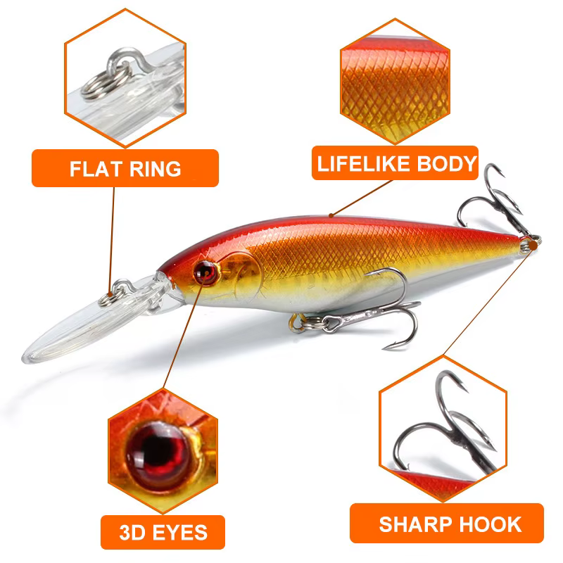 Jerkbait wobbler 11cm – Para lubina (10,5g) - imagen 3