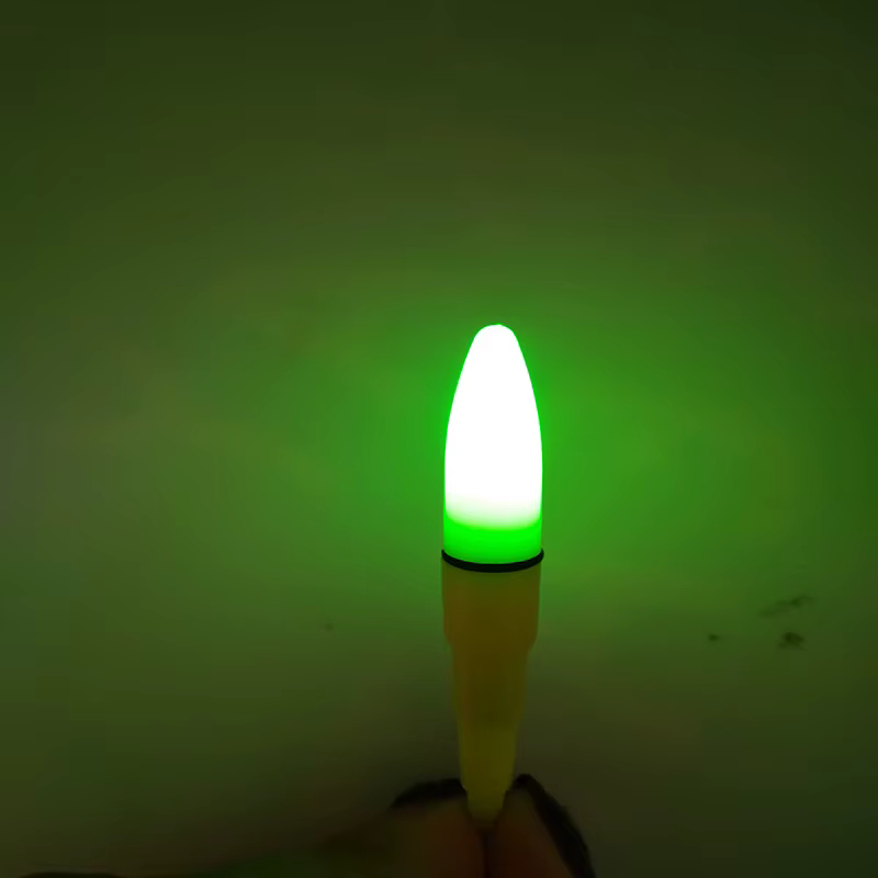 Flotador LED CR425 rojo/verde – Pesca nocturna - imagen 2