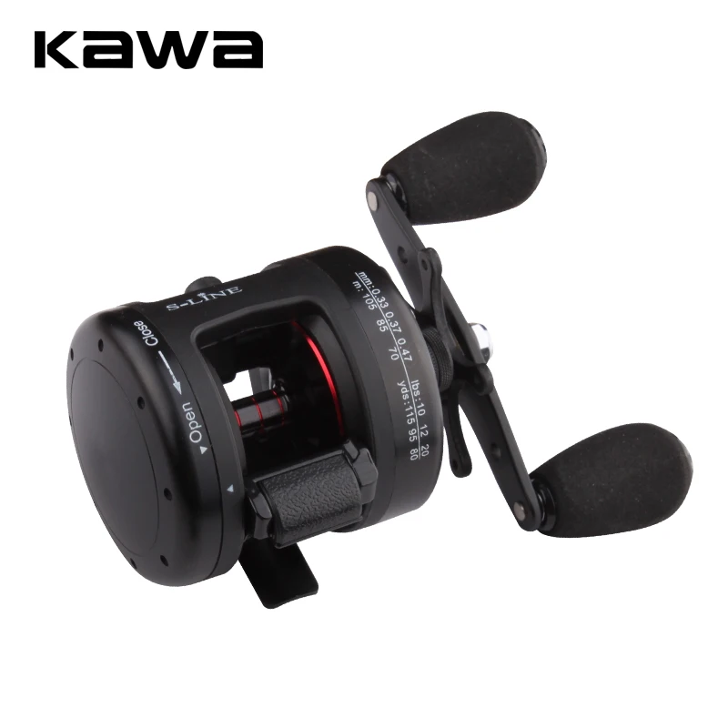 KAWA Carrete de Mar – 9+1 rodamientos, tambor fundido, 6kg arrastre - imagen 2