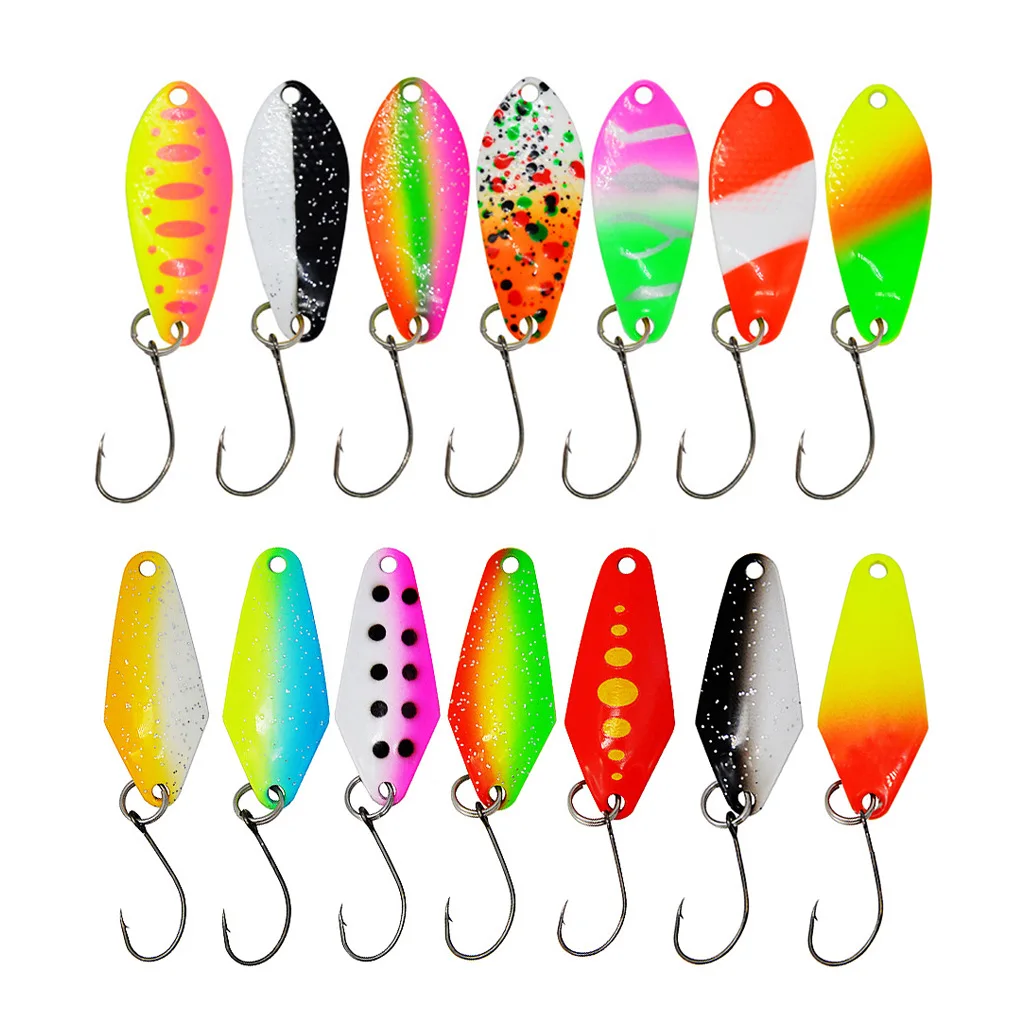 Cucharillas Salmo Trout para Trucha – Anzuelo Simple - imagen 5