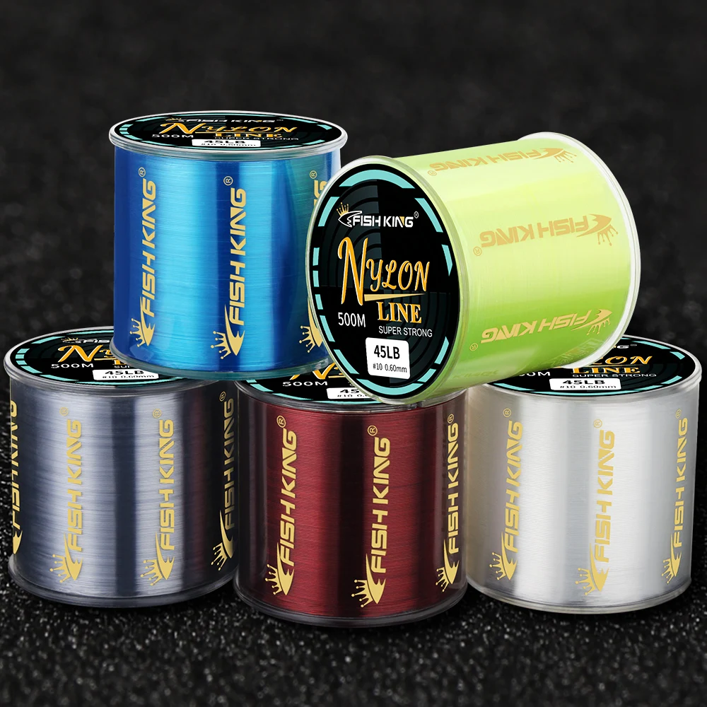 FISH KING Línea de pesca carpa – Monofilamento japonés súper fuerte - imagen 4