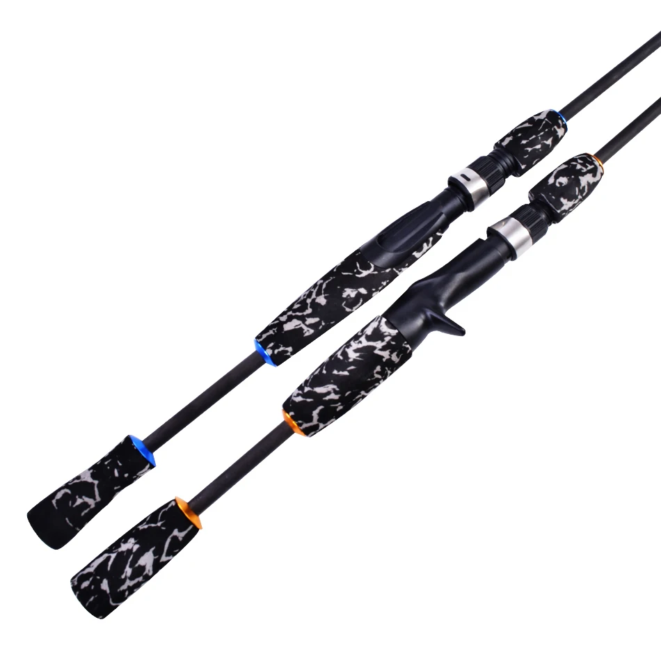 Kit de mango camuflaje negro ajustable para caña spinning y casting - imagen 2