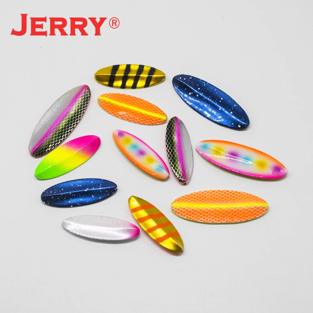 Jerry Zhu Que Cuchara Inline UV – Oscilación lenta para trucha