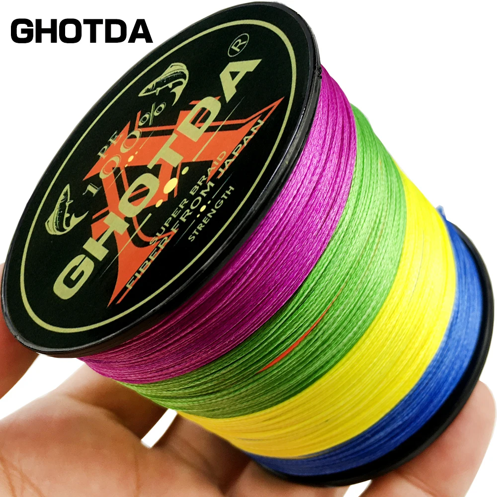 GHOTDA Sedal Trenzado 8 Hebras – Multifilamento alta sensibilidad - imagen 5
