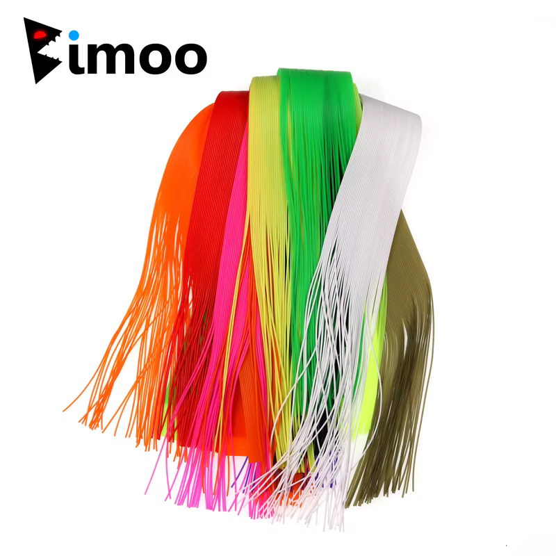 Bimoo Bridas de Silicona para Atado de Mosca y Vinilo