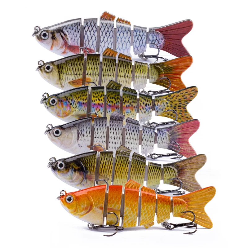 Hanlin Señuelo Swimbait Articulado Hundimiento – Para Lubina y Lucio - imagen 5